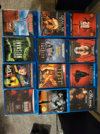 Horror/Thriller Blu-Rays And DVDs