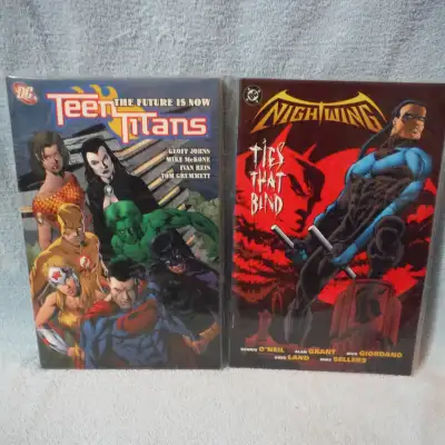 Graphic novels...dc...teen titans...nightwing......160, View more