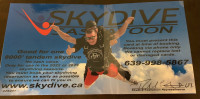 Skydive Saskatoon Gift Certificate