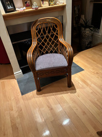 Wicker chair beautiful 