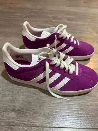 Adidas Gazelle Women's Size 7 (Purple) - worn once, View more