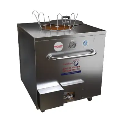 Morni Natural Gas/Propane 36"W x 36"D Tandoor Stove Oven, View more