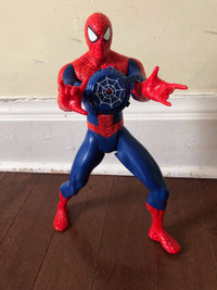 Web Slinging Spiderman 14” Tall Action Figure Marvel Hasbro Toy