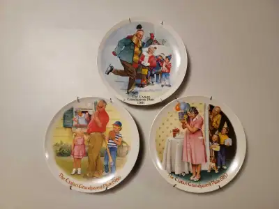 Three Csatari Grandparent Plates , View more