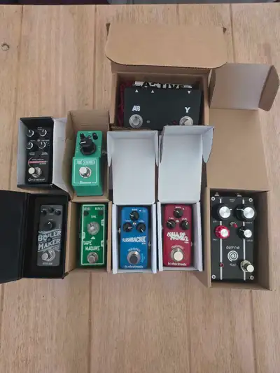 Guitar Pedals and Pedalboard for Sale, View more