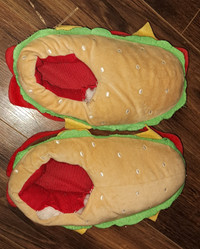 Hamburger slippers