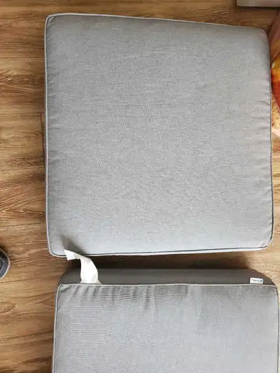 Two cushions for outdoor  24x24x6, View more