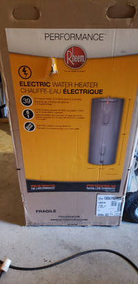 New Electric Hot Water Tank