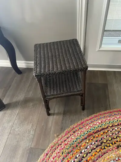 Wicker Side Table, View more