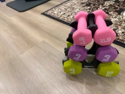AmazonBasics Dumbbell Set, View more