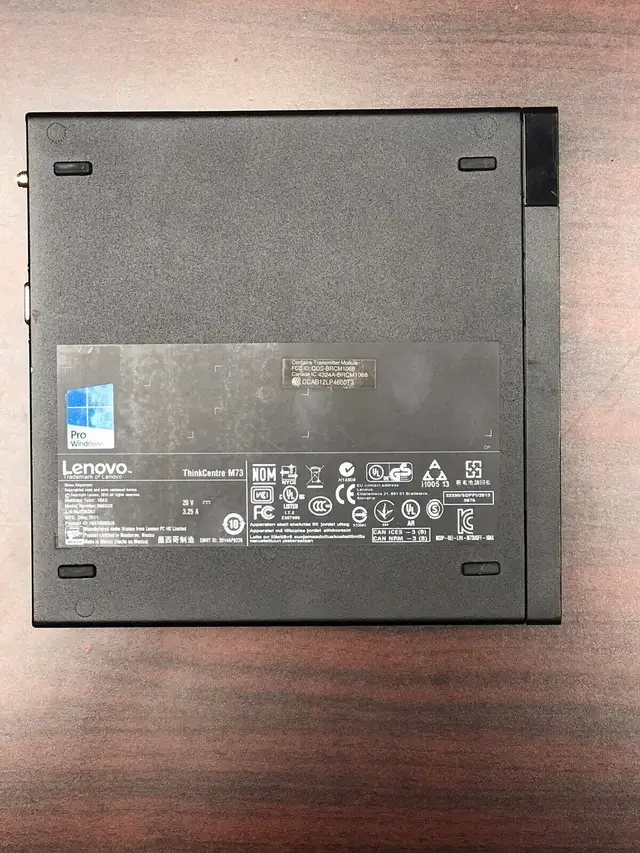 Lenovo ThinkCentre M73 CPU Celeron HDD 500GB, RAM 8GB, Wifi in Desktop Computers in Calgary - Image 5