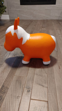 Farm Hoppers inflatable horse for toddler play