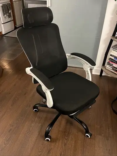 Office Chair w/ Footrest, View more