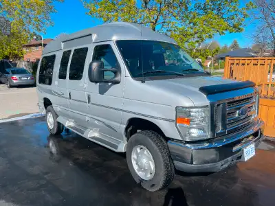 2009 E250 5.4 L wheelchair accessible van. Only 23,600 km!