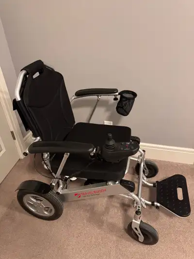 Travel Buggy electric wheelchair in used-like new condition, perfect for increasing mobility and ind...