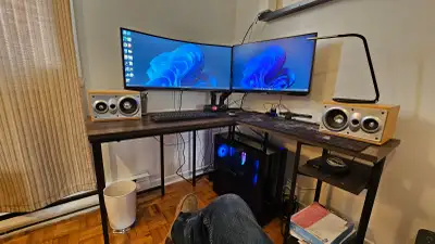 desktop complet setup, View more