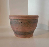 Pink Pottery Plant Pot. 3.5"t x 3-3/4"w