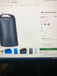 MEC 20 Liter Dry Bag New