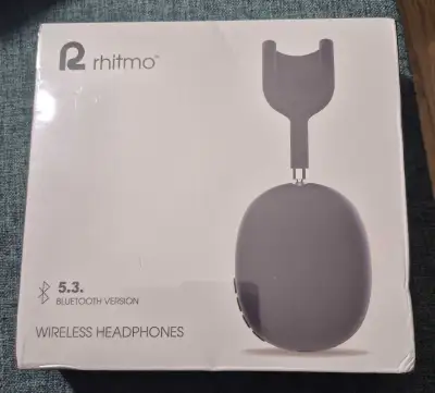 Rhitmo Headphones, Grey, View more