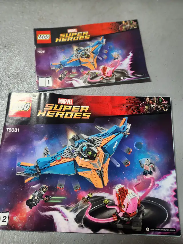 Lego Guardians of the galaxy The Milano vs. The Abilisk