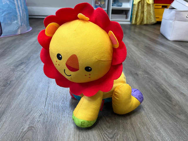 Fisher Price Touch N’ Crawl Lion in Toys in Peterborough