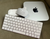 iMac Mini M1 - 8gb ram 256 memory - as new with keyboard and mou