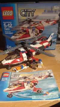 Lego City 7903 rescue helicopter