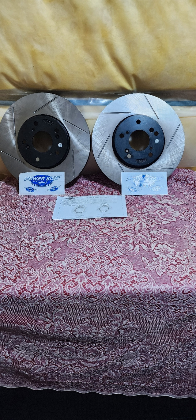 Brand new rotors fit 2003 and 2007 v6 2 door Honda accord.  in Other in Mississauga / Peel Region - Image 2