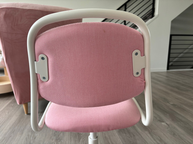 Ikea Child Desk Chair (pink) in Chairs & Recliners in Edmonton - Image 3