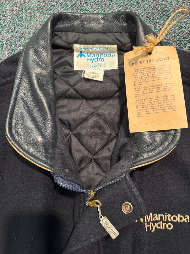 Manitoba Hydro Limited Edition Varsity Jacket # 36/300 | Men's ...