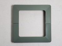 Pylex Plakcap 44 Kaki green plastic #12000/cache-base vert 4"x4"