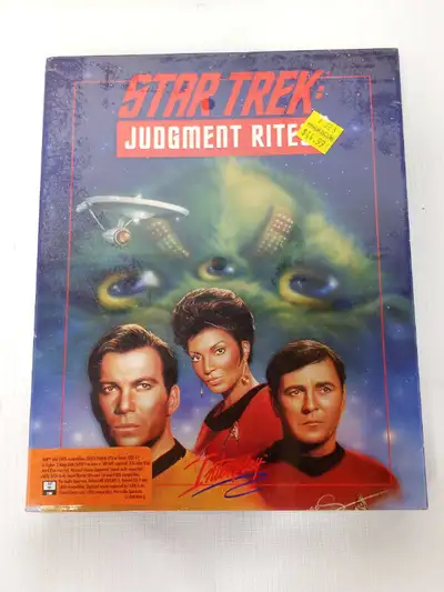 Vintage NOS Sealed STAR TREK Judgment Rites - Interplay 1993 PC, View more