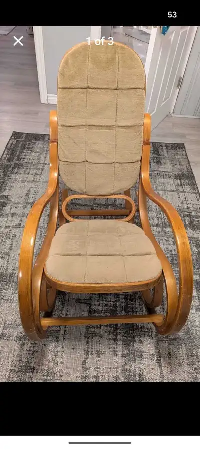 Bentwood Rocking Chair Vintage Mid Century Modern, View more