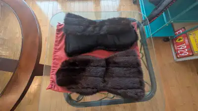 Brand New , Beautiful. Mink Dog Sledding Mittens Purchased last year in Churchill, MB during Polar B...