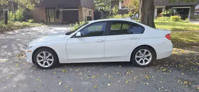 2013 BMW 328i xDrive sedan, white with a black interior. All-wheel drive, 2.0L turbo four-cylinder a...