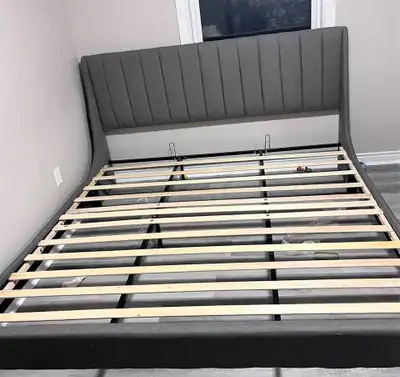 Premium bed frame • free delivery , View more