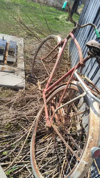 1940s antique CCM bicycle original, View more