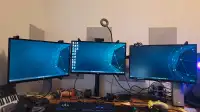 Triple Monitor Setup