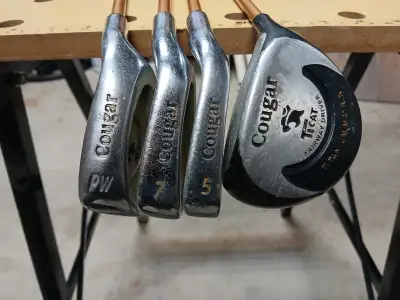 Very Nice Kid's Cougar Golf Clubs, View more