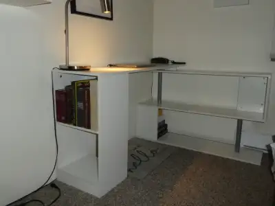 White folding desk for sale, View more