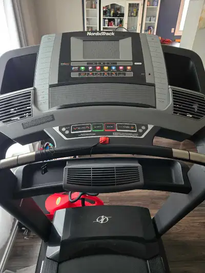 Nordictrack commercial 1750 treadmill. Folding for easy storage Multiple level incline and decline 3...