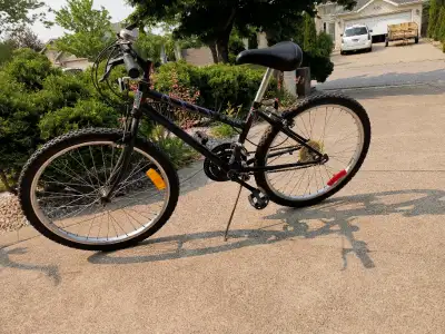24 inch 15 speed bike in fair condition. Note this bike might be small for adult.