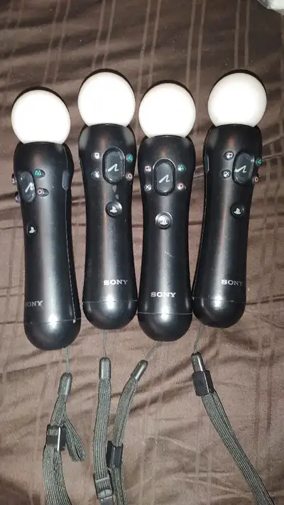 Sony PlayStation 3 PS3 Move Motion Controllers, View more