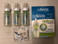 Dr Brown’s Natural Flow Baby Bottles (3 x 120mL)
