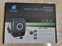 Brand new in box multimedia original sound and voice amplifier 