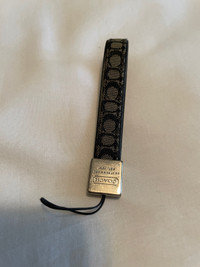 Genuine Coach cell phone strap / lanyard