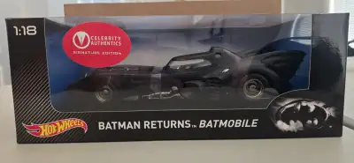Michael Keaton Signed Autographed 1992 Batmobile 1:18 W/COA, View more