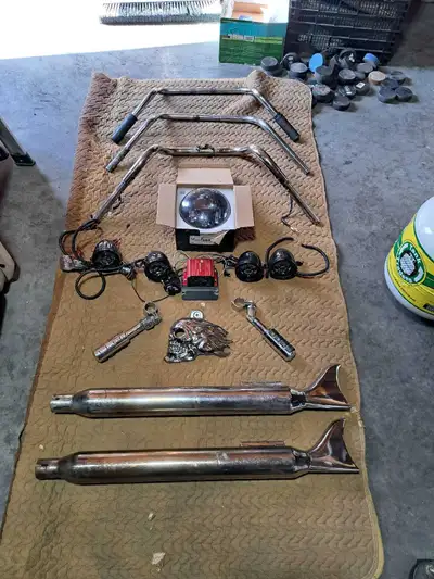 Motorcycle parts and excesarys