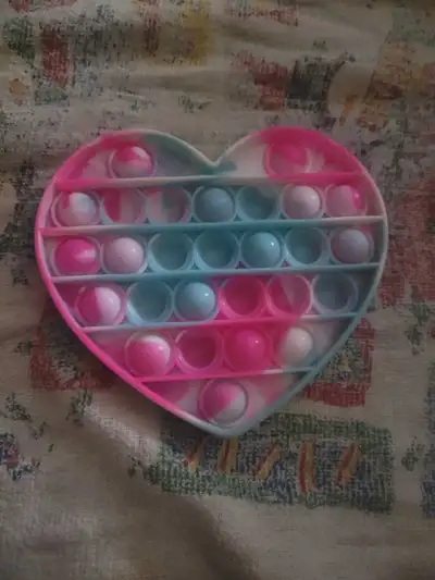 heart fidget pop it toy , View more