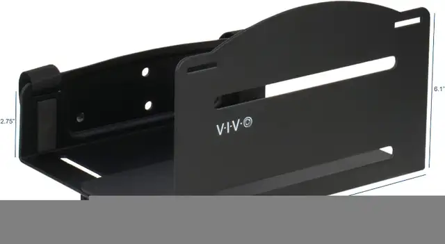 VIVO Universal PC Wall Mount, Adj Steel Bracket, CPU Strap64192110404355121